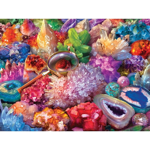 Puzle Ceaco Eduard de 750 piezas con minerales espumosos texturizados, 61 x 46 cm