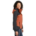 thumbnail image 3 of Port Authority Ladies Nootka Jacket-L (Cadmium Orange/Graphite), 3 of 5