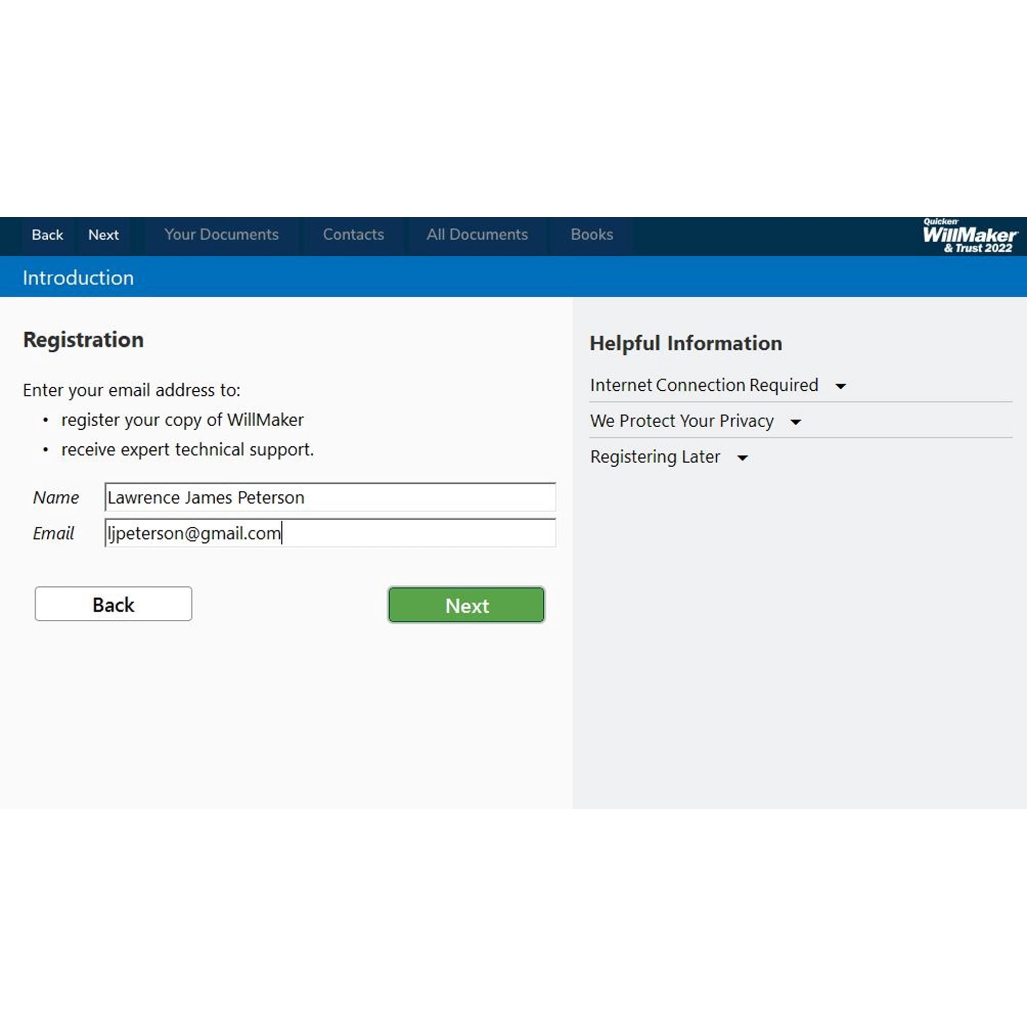 Quicken WillMaker & Trust 2022 Mac ESD, (Digital Download) , (018527503850)