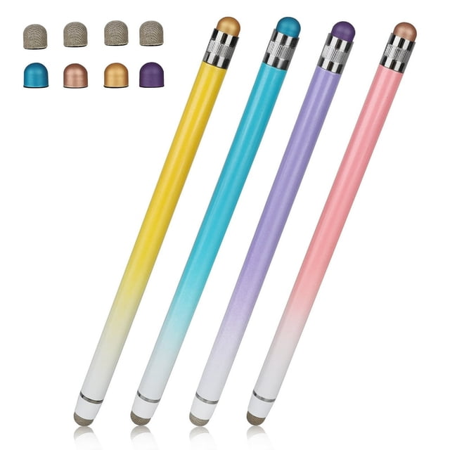 MesaSe Universal Stylus 2 in 1 Stylus Pen High Sensitivity and Precision Touch Screen Pens for All Touch Screens Cell phones iPad Tablets Laptops with Replacement Tips