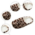 thumbnail image 6 of Gubotare Cute Slippers for Women Slippers for Women Slippers Retro Soft Plush Warm Slip-on Slippers Cozy Indoor Outdoor Slippers Size 9 (Coffee,9), 6 of 9