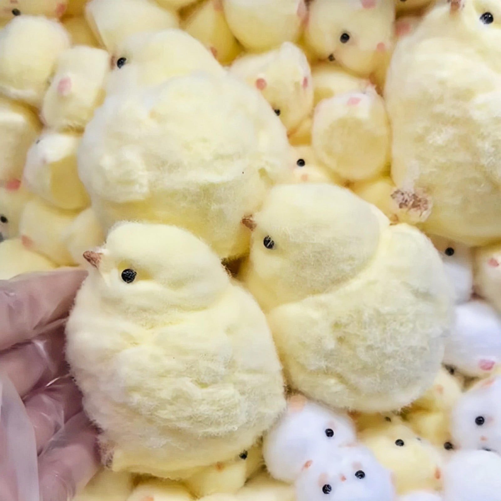 Handmade Chick Taba Squishy Toys Ultra Soft Squishy Fidget Toys Silicone Squeeze Toys for Stress Relief (Chicken)