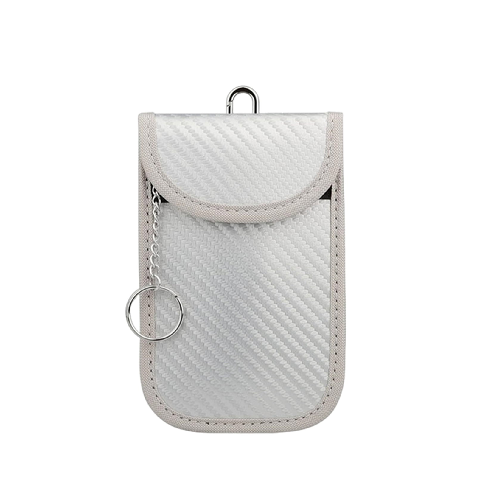 Soumake Faraday Bag Car Key Storage Organizer Wear Resistant Signal-Blocking Anti-theft Portable Car Key Case Faraday Pouch