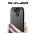 thumbnail image 2 of for LG K31 Case LG Aristo 5/5 Plus/LG Risio 4/LG K8x Case with Screen Protector Tempered Glass Lightweight Shock Absorbing Resilient TPU Cover Anti Impact Scratch Resistant Carbon Fiber (Red), 2 of 8