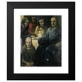 thumbnail image 2 of Han van Meegeren 12x14 Black Modern Framed Museum Art Print Titled - De Footwassing (1935 - 1943), 2 of 5
