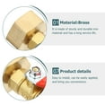 thumbnail image 4 of SASABAXI Winterize Adapter Brass Blowout Fitting for Rv Water System Quick Disconnect Hose Fittings, 4 of 5