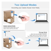 Mini Portable 1D 2D Barcode Scanner, QR Code Screen Image Reader PDF417 Data Matrix USB Wired Scanning 2.4G