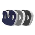 thumbnail image 3 of Ergonomic Cushion Hemorrhoid Seat Pad Tailbone Pressure Relief Memory Foam Support Soft Fleece, 3 of 5