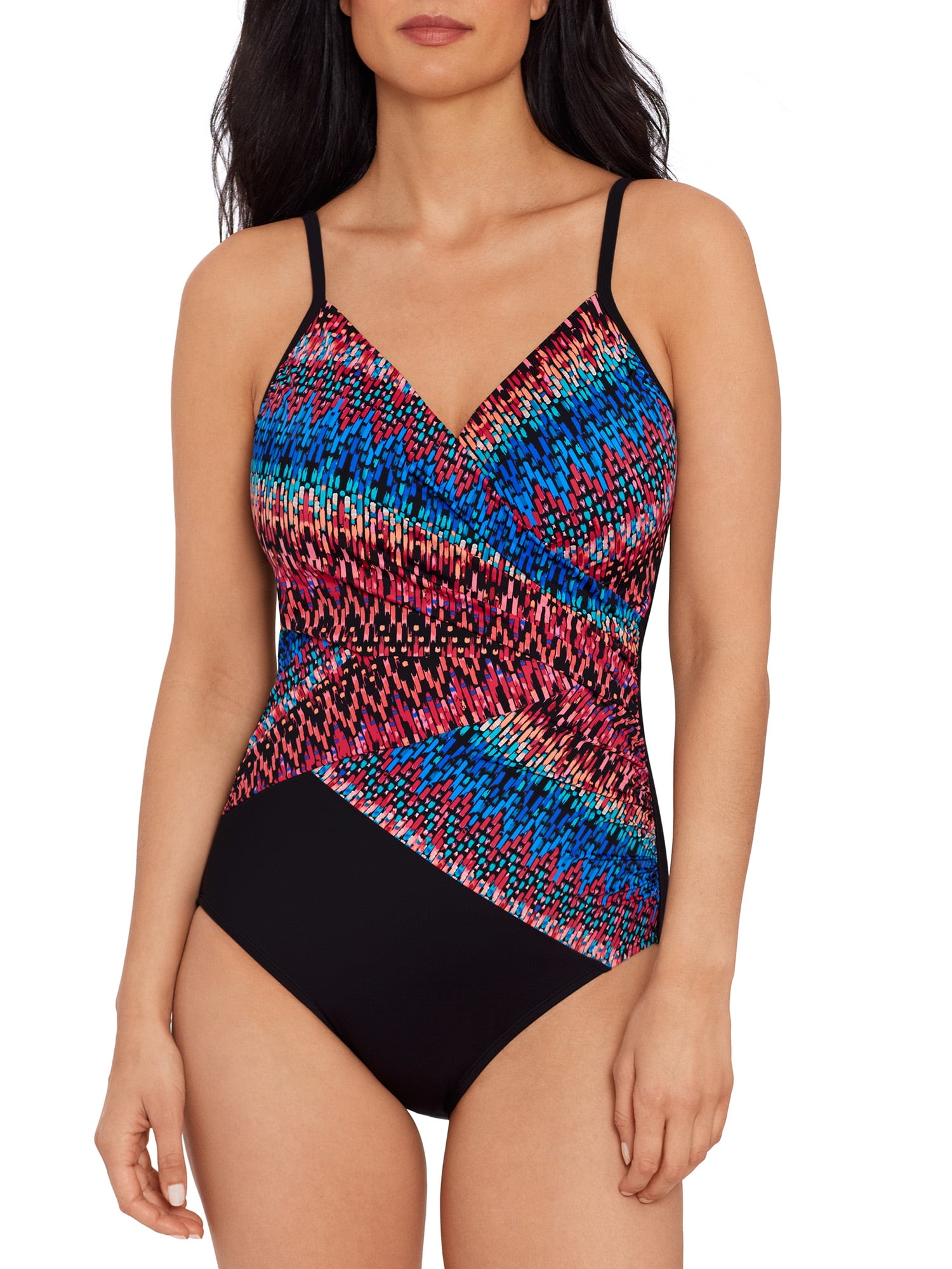 Embrace Your Curves Women's and Women's Plus Makenna One Piece Stepping