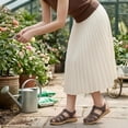 thumbnail image 3 of Ablanczoom Flats Sandals for Women: Comfortable Dressy Womens Sandals Arch Support Wedge Summer Shoes, 3 of 9