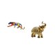 thumbnail image 5 of esculturas,estatua de figura decorativa andante,Escultura animal artesanal regalo arte moderno fiesta en casa,Figura de escritorio,Estatua de elefante,estante,escritorio,oficina,decoración del, 5 of 8