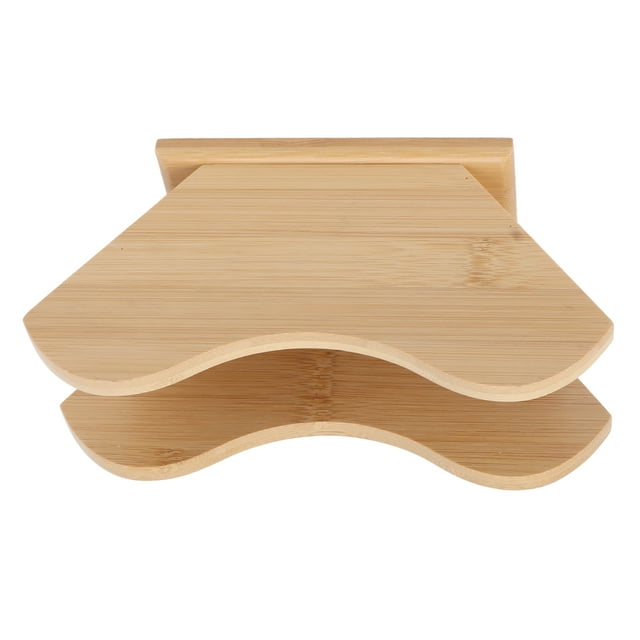 Soporte Para Filtro De Café En Forma De Cono, Estante De Almacenamiento De Papel Para Café De Bambú Y Madera Con Acabado Pulido, Práctico Para Ahorrar Espacio, Se Puede Colocar