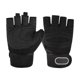 thumbnail image 2 of Guantes Unisex Antideslizantes y Transpirables de Medio Dedo para Gimnasio, para Hombre y Mujer, para Ciclismo, Deportes Al Aire Libre, Levantamiento de Pesas, Almohadillas de Silicona Antideslizante, 2 of 7