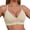 Light Yellow, variant on MVRLSH Sports Jelly Bras for Women Wireless V Neck No Underwire Adjustable Strap Comfort Underwear Strapless Bra