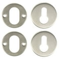 thumbnail image 1 of 2 Ensembles de Couvercle de Serrure en Acier Inoxydable Couvercle de Protection de Serrure (Argent), 1 of 9