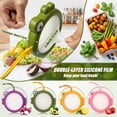thumbnail image 3 of Fish-Shaped Fresh Food Containers Set of 4, Reusable Silicone Fresh Storage Pods for Avocado, Onions, Lemon, Tomatoes and Garlic, Anti-Oxidation Design for Refrigerator Food Preservation, 3 of 6