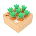 thumbnail image 1 of Rompecabezas de Zanahoria de Clasificación de Tamaño con Forma de Montessori, Juguetes de Educación para , Coordinación Baoblaze Juego de mesa de zanahoria, 1 of 7