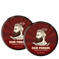 2Pcs Pomade Men'S [] Oil Based Hair Pomade Natural Wax Formulation for