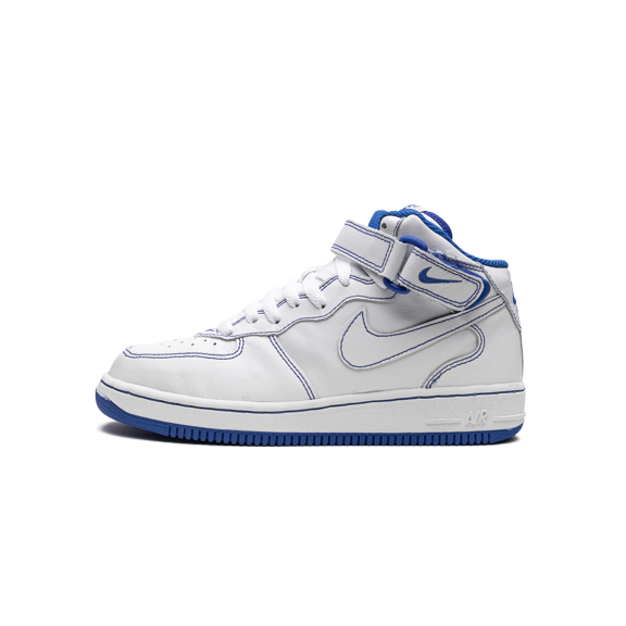 Air Force 1 Mid GS "White/White-Royal Blue" 624049 113 from Stadium Goods