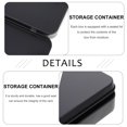 thumbnail image 3 of EeaseMX Caja de almacenamiento rectangular de hierro para tarjetas de juego multiusos de 3 piezas, 3 of 7