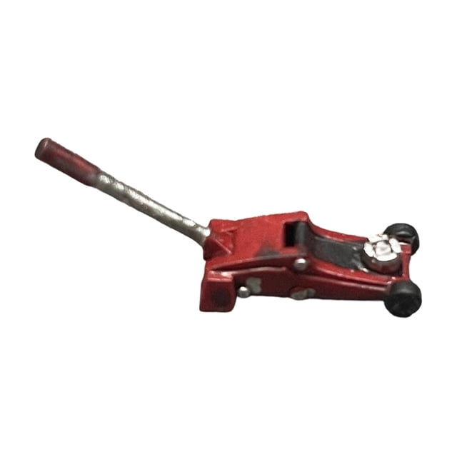Siruishop Modèle de Voiture 1/64 Ornement Mini Modèle pour Accessoires de Maison de Poupée Rouge