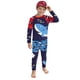 thumbnail image 2 of Odeerbi 3-14 Años Niños 2 Piezas de Manga Larga Rash Guard Conjunto Dibujos Animados Impresión Upf 50 + Traje de Baño de Surf Seco Rápido Con Pantalones Cortos, 2 of 9