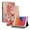Flower, variant on ELEHOLD Case For iPad 8th/7th/6th/5th Generation 10.2-inch, Stylish Pattern Shockproof PU Leather Kickstand Magnetic Slim Shockproof Case With Card Slots,Pink