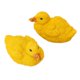 thumbnail image 3 of 2pcs Duck Statue Simulation Innovative Cute Hand Painted Mini Resin Duck Figure for Garden Patio Office Car, 3 of 5