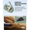 thumbnail image 3 of Bloomr Bag - Small Crescent Puffer Purse Shoulder Bag for Women, Nylon Quilted with Adjustable Shoulder Strap, Puffy Bag, 3 of 14