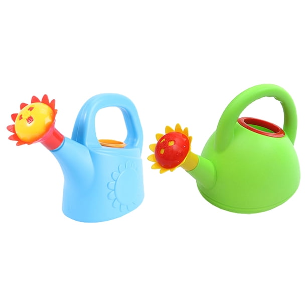 2 piezas de riego de flores en forma de animal niños regar los niños puede jardinería hervidor de hervidor de hervernidad