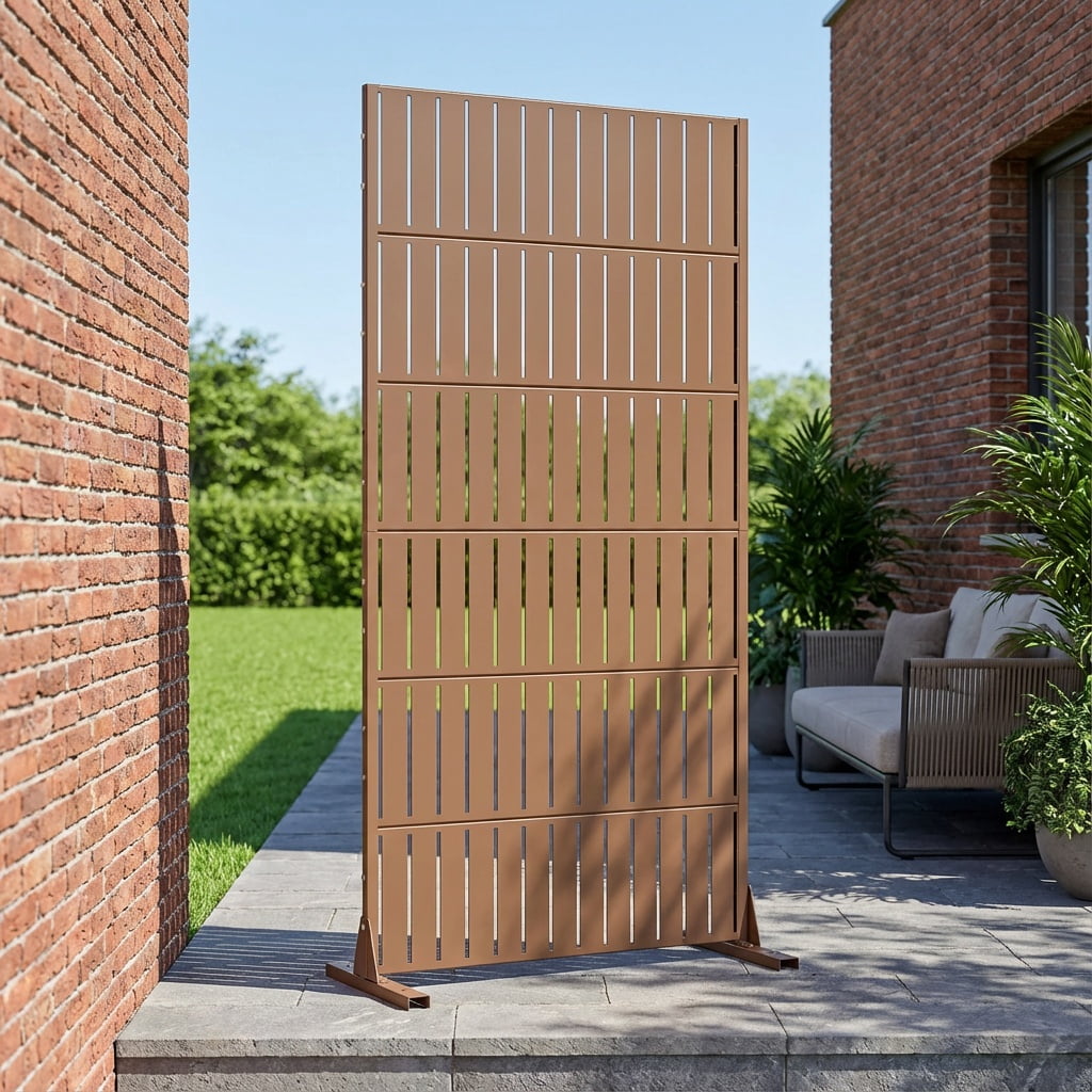 Privacy Metal Screen Fence Panel