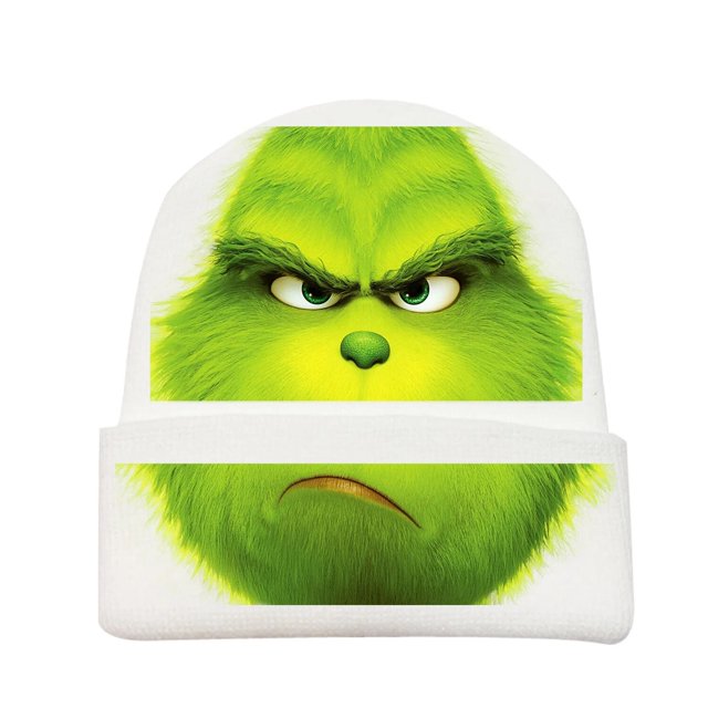 Gorro de punto divertido para reuniones familiares, gorro de Navidad, 2024, novedad