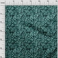 thumbnail image 3 of oneOone Cotton Poplin Twill Teal Green Fabric Abstract Dress Material Fabric Print Fabric By The Yard 56 Inch Wide, 3 of 4
