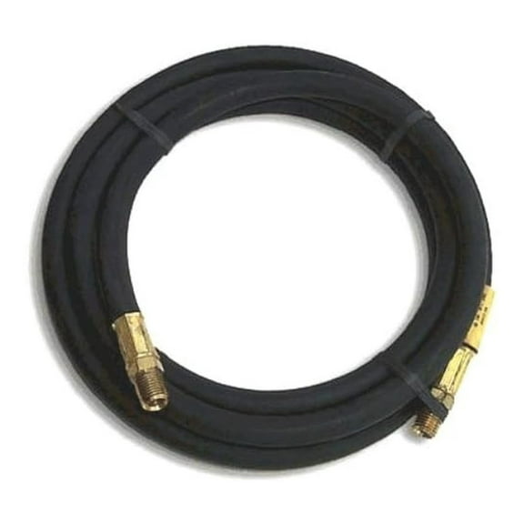 Propane Hose 25 Foot - 1/4 Inch Male Fittings - LP Gas Hose for Vapor & Liquid - U.L. Listed - 350 PSI Working Pressure