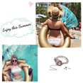 thumbnail image 2 of Diamond Inflatable Pool Buoy Summer Buoy Photo Prop Beach Summer Gift 1 Piece, 2 of 5