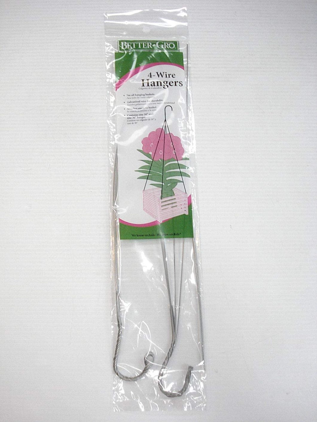 4Wire Hangers for All Hanging Baskets (2 Hangers)