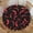 Black Red, variant on Verolix Botanical Round Tablecloth 60 Inch, Green Leaf Floral Table Cover Decorative Dining Tablecloth for Kitchen Dining Room Decor