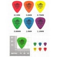 thumbnail image 3 of 10Pcs ABS Material Anti-slip Style 0.5mm/0.6mm/0.73mm/0.88mm/1.0mm/1.14mm Music Picks Triangle Picks Guitar Picks Guitar Accessories 1.5MM SMALL TORTOISE, 3 of 8