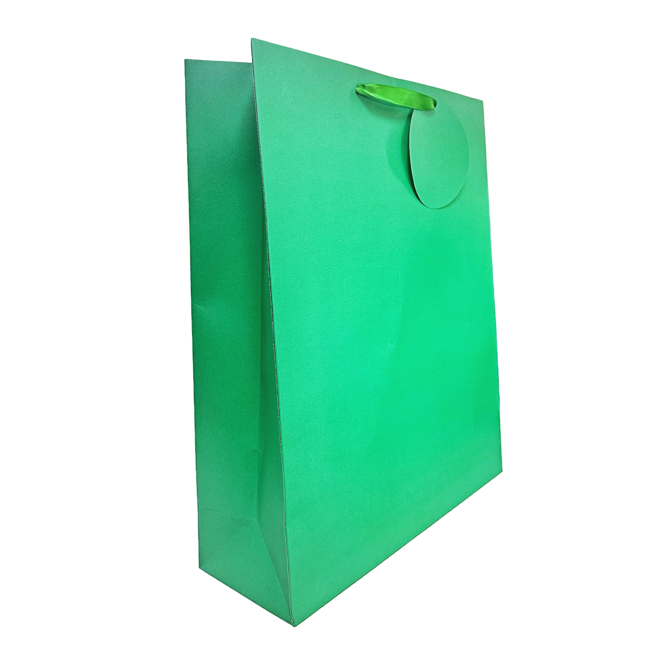 Jumbo Green Paper Gift Bag,14.5" x 5" x 18",By Way To Celebrate