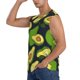 thumbnail image 3 of Fotbe Fresh Avocado Men's Camiseta sin Mangas Estampada para Hombres, Playera Casual para Gimnasio, Entrenamiento, Playa-XX-Large, 3 of 7