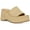 Natural Jutte, variant on Madden Girl Womens Zahara-R Textured Dressy Wedge Sandals