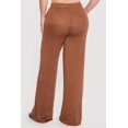 thumbnail image 4 of Women's Plus Size High Waisted Wide Leg Brushed Knit Pants, 4 of 4