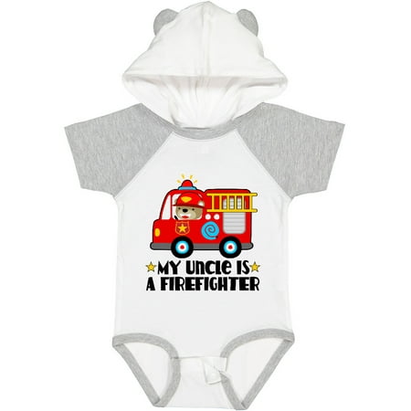 

Inktastic Fireman Uncle is a Firefighter Gift Baby Boy or Baby Girl Bodysuit