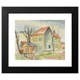 thumbnail image 2 of Anny Dollschein 24x20 Black Modern Framed Museum Art Print Titled - At the Stone Stream (After 1938), 2 of 5