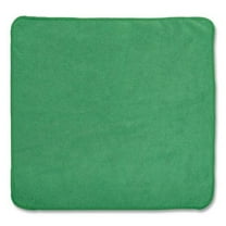Rubbermaid Commercial Microfiber Cleaning Cloths 12 x 12 Green 24/Pack 1820578