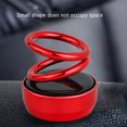 thumbnail image 1 of Solar Energy Air Freshener Double Loop Rotary Suspension Auto Aromatherapy Decoration Perfume Styling, 1 of 9