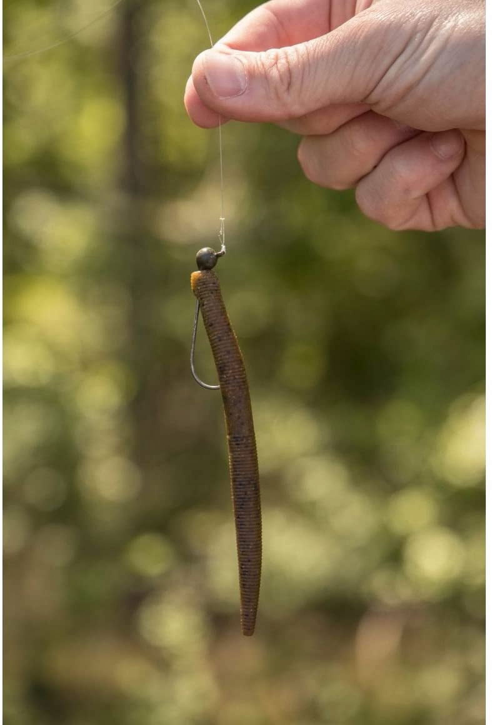 Berkley PowerBait® MaxScent The General Fishing Bait, Green Pumpkin Candy Red, 4in | 10cm, Soft Stick Bait with Irresistible Scent & Flavor, Classic Stick Bait Action, Deadly Bass Fishing Bait