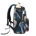 thumbnail image 3 of Goofa The Nightmare Before Christmas Pattern Casual Backpack for School & Travel – Lightweight Ergonomic Backpack with Laptop Compartment, Multiple Pockets-One Size, 3 of 5