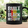 Built By Black History Month Bhm Black Afro African Pride Coffee Mugs ...