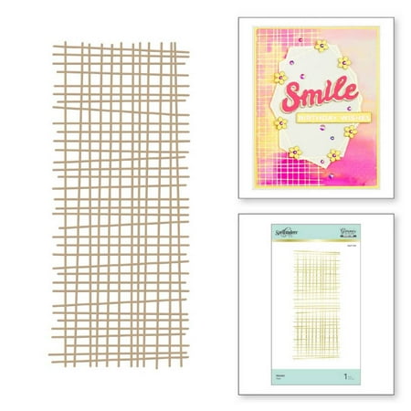 Spellbinders Glimmer Backgrounds Hot Foil Plate-Woven Glimmer